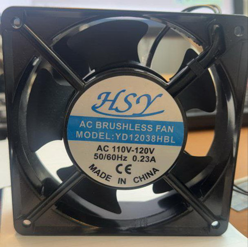 فن 12x12x3.8 سانتیمتر AC 110V بلبرینگی HSY
